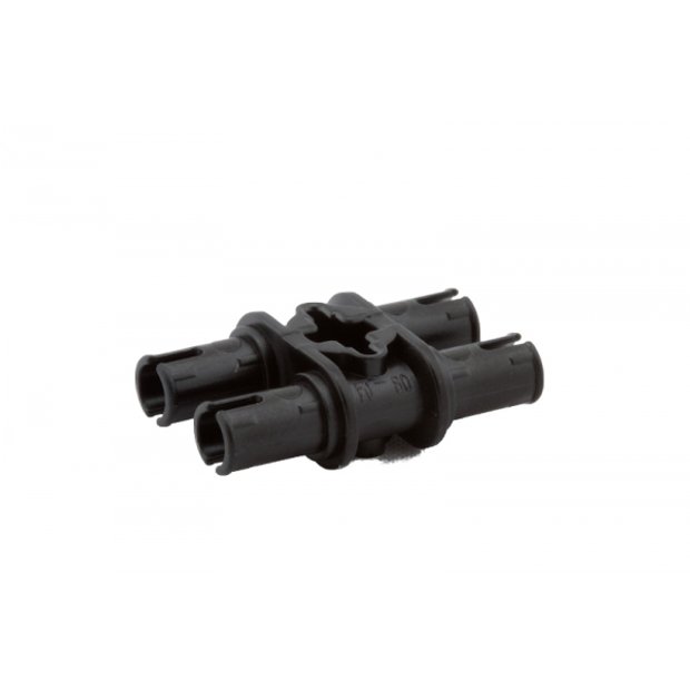 Peça De Lego 3943b Cone Eixo De 4x4x2 Preto Furo